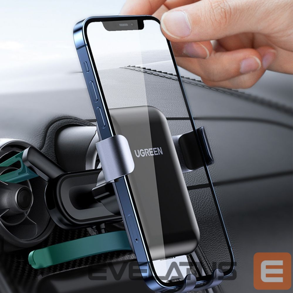 Automaatne hoidja Ugreen Car Phone Holder - Round Grid Ugreen LP274 - Gray