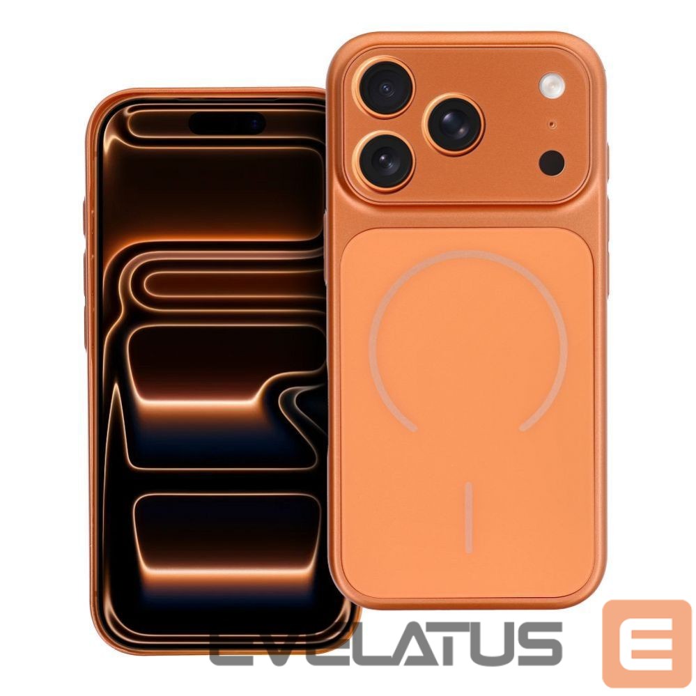 Tagakaaned OEM - Case for iPhone 17 AIR Make 17 compatible with MagSafe orange