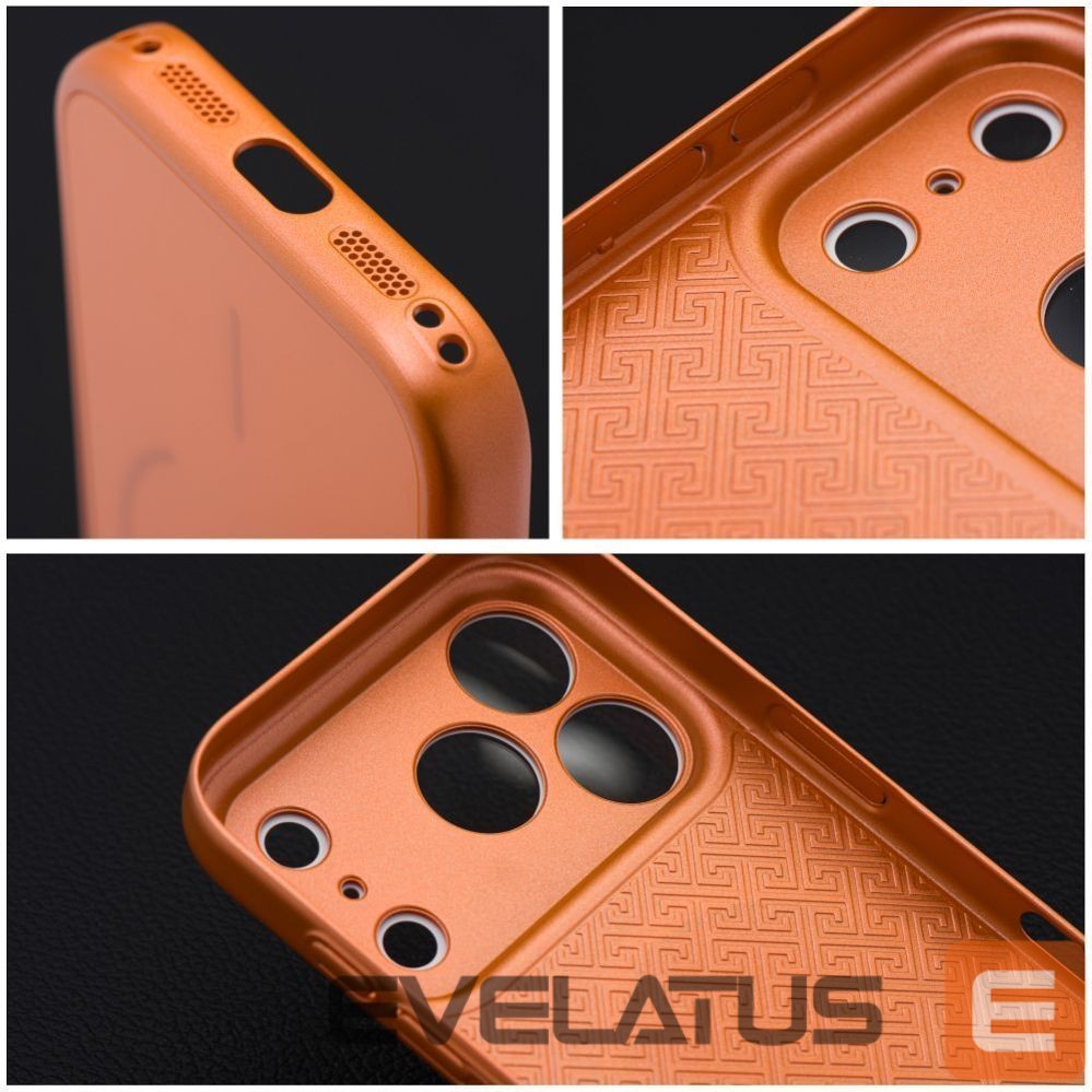 Tagakaaned OEM - Case for iPhone 17 AIR Make 17 compatible with MagSafe orange
