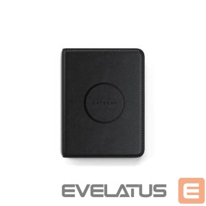 Muu arvutitarvik Satechi  Locator compatible with Apple Find My Satechi FindAll Passport Cover shape Vegan Leather ST-VPCK black 