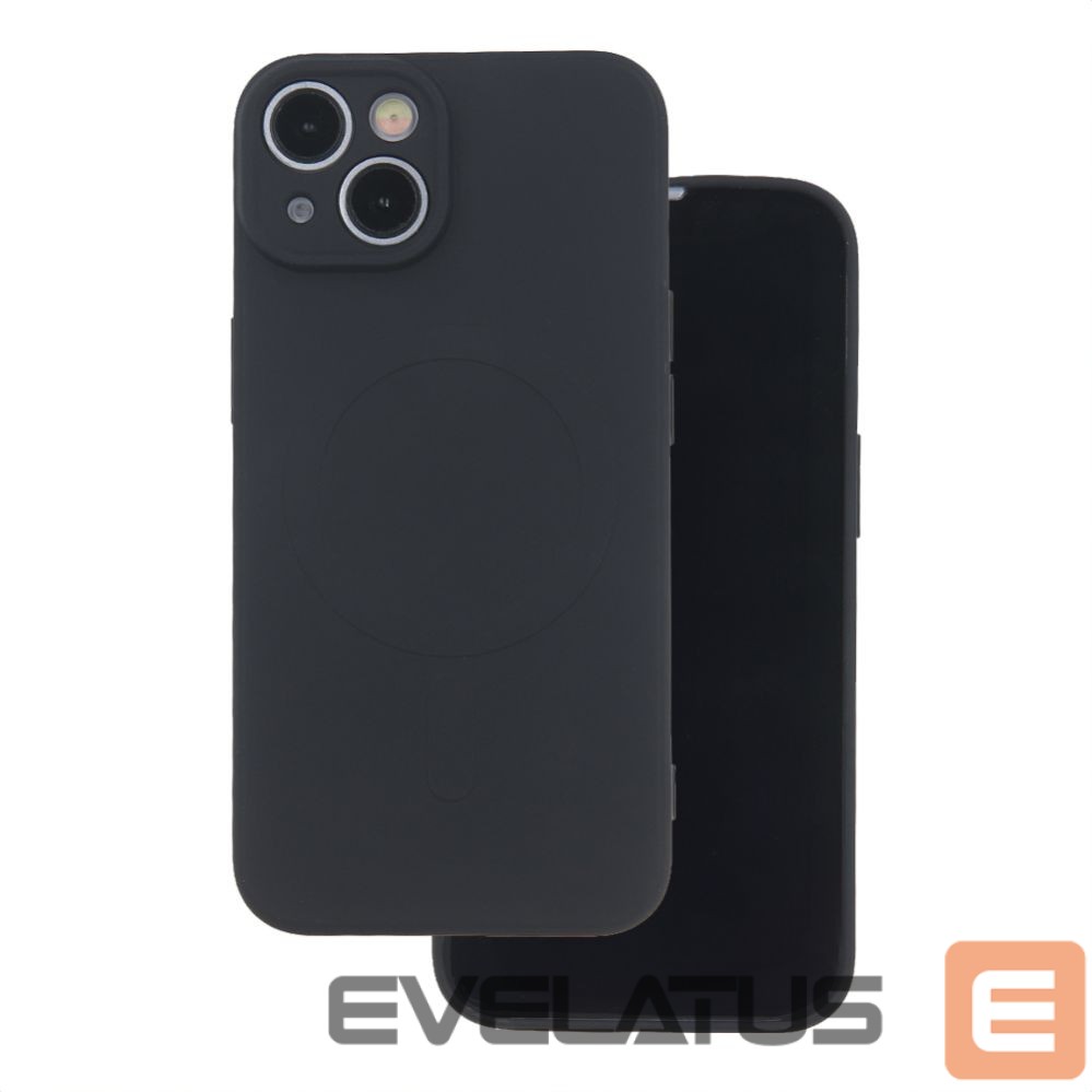 Tagakaaned iLike Simple Color Mag case for Samsung Galaxy A57 5G black