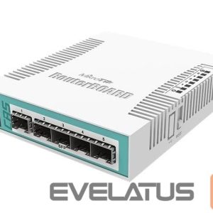 Server – muud tarvikud Mikrotik  | Cloud Router Switch | CRS106-1C-5S | Web Management | Desktop | SFP ports quantity 5 | 12 month(s) | 12 month(s) 