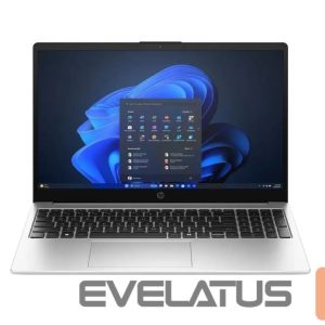 Sülearvuti HP  255R | G10 | Turbo Silver | 15.6 " | IPS | FHD | 1920 x 1080 pixels | Anti-glare | AMD Ryzen 5 | 7535U | 8 GB | SODIMM-DDR5 | Solid-state drive capacity 512 GB | AMD Radeon Graphics | Windows 11 Home | 802.11ax | Bluetooth version 5.4 | Keyboard language English | Battery warranty 12 month(s) 