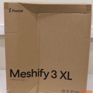 Arvuti korpus Fractal Design  SALE OUT.  Meshify 3 XL Black RGB TG Light Tint | SALE OUT. SALE OUT.  Meshify 3 XL | Black RGB TG Light Tint | Mid-Tower | DAMAGED PACKAGING | ATX 