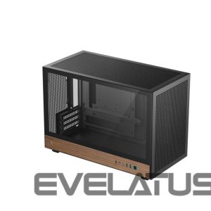 Arvuti korpus Deepcool  Case | CH260 Wood | Black | Micro Tower 