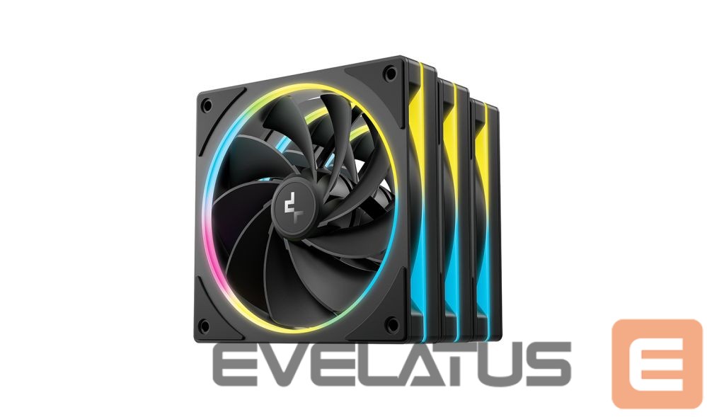 Jahutid Deepcool Cooling Fan | FL12R SE 3IN1 | Black
