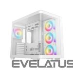 Arvuti korpus Deepcool  Case | CG530U 4F WH | Whirte | Midi Tower 