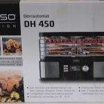 Muud väikesed kodumasinad Caso  SALE OUT.  Food Dehydrator | DH 450 | Power 370-450 W | Number of trays 5 | Temperature control | Integrated timer | Black/Stainless Steel | DAMAGED PACKAGING, SCRATCHED  AND DENT ITEM TOP, MISSING INNER PACKAGING 