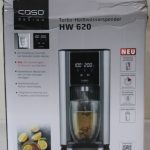 Veekeetja Caso  SALE OUT.  Turbo hot water dispenser | HW 620 | Water Dispenser | 2600 W | 2.5 L | Plastic/Stainless Steel | Black/Stainless Steel | DAMAGED  PACKAGING 