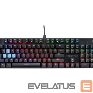 Arvuti klaviatuur Acer  Predator Aethon 303 | Keyboard | Wired | US | Kailh Blue | Black | Retail Pack 