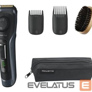Juukselõikur Rowenta  Beard Trimmer | TN3804E0 Virtuo | Cordless | Number of length steps 39 | Black/Blue 