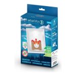 Tolmuimeja tarvik ETA  Dust bags for vacuum cleaners Concept, ECG, Gorenje, Hyundai, Rohnson, Samsung, Sencor, Tesla and others | SEN1 | 4 pc(s) | White 