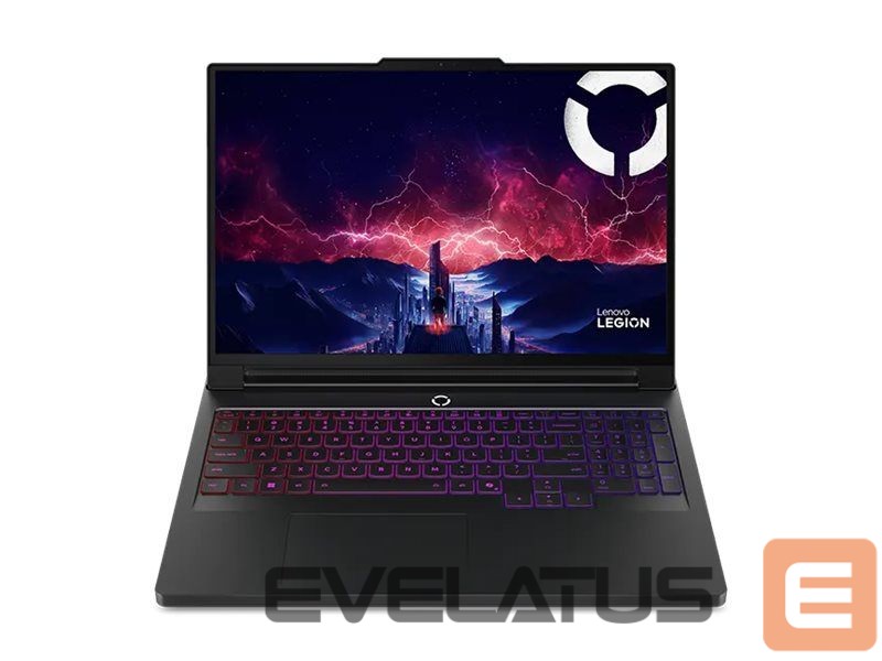 Sülearvuti Lenovo Legion Pro 7 16AFR10H AMD | Eclipse Black | 16 " | OLED | WQXGA | 2560 x 1600 pixels | Glossy | AMD Ryzen 9 | 9955HX3D | 32 GB | SODIMM DDR5 | Solid-state drive capacity 1000 GB | NVIDIA GeForce RTX 5080 | GDDR7 | 16 GB | Windows 11 Home | 802.11be | Bluetooth version 5.4 | Keyboard language Nordic | Keyboard backlit | Warranty 24 month(s) | Battery warranty 12 month(s)
