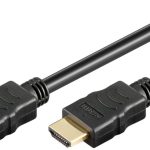 Monitori tarvik Goobay  HDMI High‑Speed Cable with Ethernet | Soft | 0.5 m 