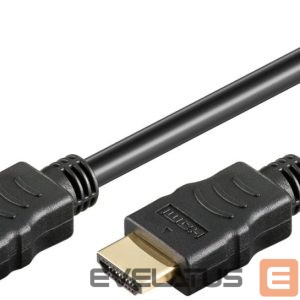 Monitori tarvik Goobay  HDMI High‑Speed Cable with Ethernet | Soft | 0.5 m 