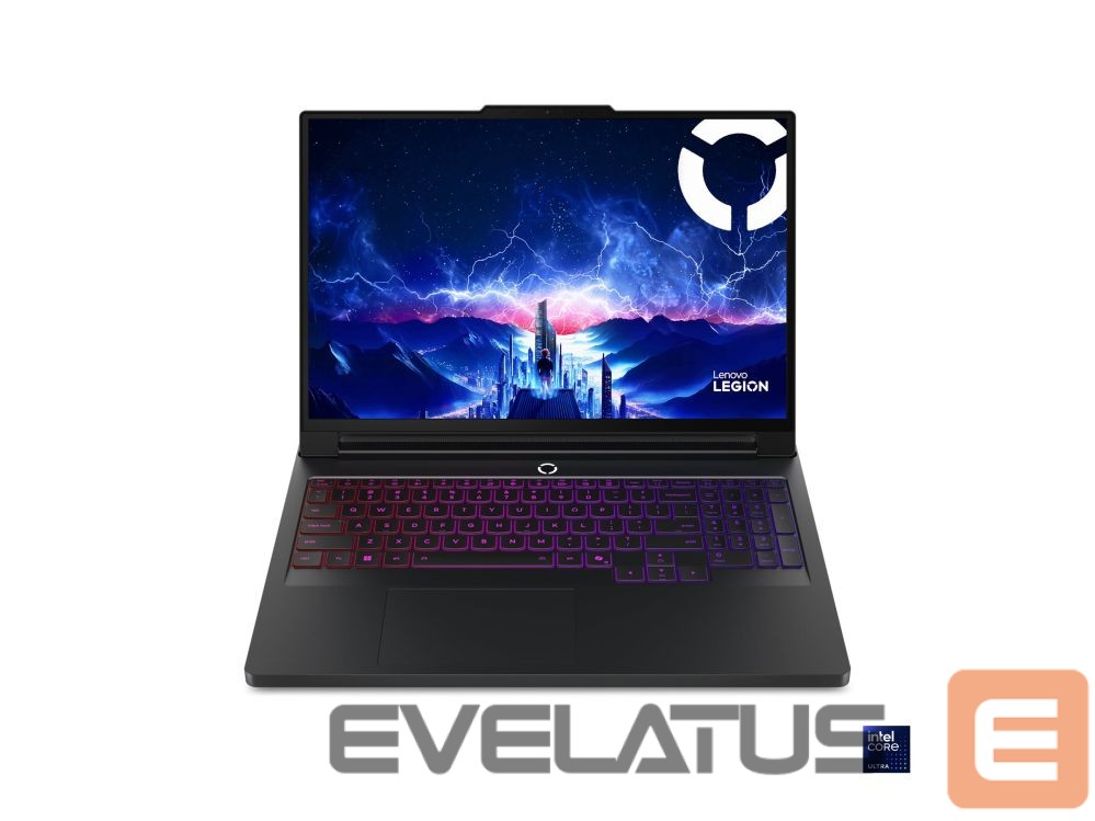 Sülearvuti Lenovo Legion Pro 7 16IAX10H Intel | Eclipse Black | 16 " | OLED | WQXGA | 2560 x 1600 pixels | Glossy | Intel Core Ultra 9 | 275HX | 32 (2x16GB) GB | CSODIMM DDR5 | Solid-state drive capacity 2000 GB | NVIDIA GeForce RTX 5090 | GDDR7 | 24 GB | Windows 11 Home | 802.11be | Bluetooth version 5.4 | Keyboard language English | Keyboard backlit | Warranty 24 month(s) | Battery warranty 12 month(s)