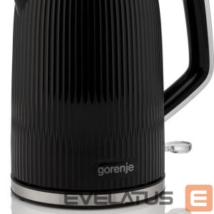 Veekeetja GORENJE  K17DPB | Kettle | Electric | 1.7 L | 2200 W | Plastic/Stainless steel | 360° rotational base | Black 