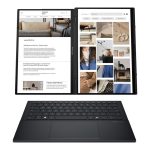 Sülearvuti Asus  | Zenbook Duo UX8406CA-QL287W | Inkwell Gray | 14 " | OLED | Touchscreen | FHD | 1920 x 1200 pixels | Intel Core Ultra 7 | 255H | 16 GB | LPDDR5X | Solid-state drive capacity 1000 GB | Intel Arc Graphics | Windows 11 Home | 802.11be | Bluetooth version 5.4 | Keyboard language US international | Keyboard backlit | Warranty 24 month(s) | Battery warranty 12 month(s) 