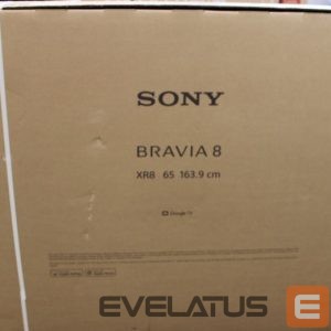 Televiisorid Sony  SALE OUT.  K65XR80P Bravia 8 65" (164cm) 4K Ultra HD Smart Google OLED TV |  K65XR80PAEP | 65 | Smart TV | Google TV | 4K UHD | Black | DAMAGED PACKAGING 