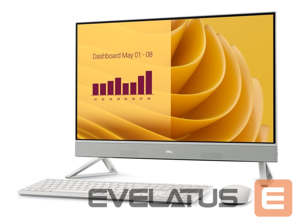 Personaalarvuti Dell EC27250 | Desktop | AIO | Intel Core 7 | 27 " | 150U | 16 GB | DDR5 | 1000 GB | NVIDIA GeForce MX570A | US International | Windows 11 Pro | Warranty 36 month(s)