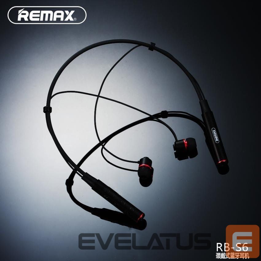 Juhtmevabad kõrvaklapid Remax Neckband Bluetooth Earphone Black