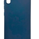 Tagakaaned Evelatus Samsung A10 Nano Silicone Case Soft Touch TPU Dark Blue