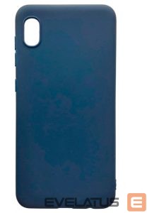 Tagakaaned Evelatus Samsung A10 Nano Silicone Case Soft Touch TPU Dark Blue