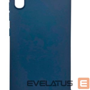 Tagakaaned Evelatus Samsung A10 Nano Silicone Case Soft Touch TPU Dark Blue
