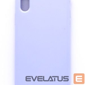 Tagakaaned Evelatus Apple iPhone Xs Premium Soft Touch Silicone Case Lilac Purple