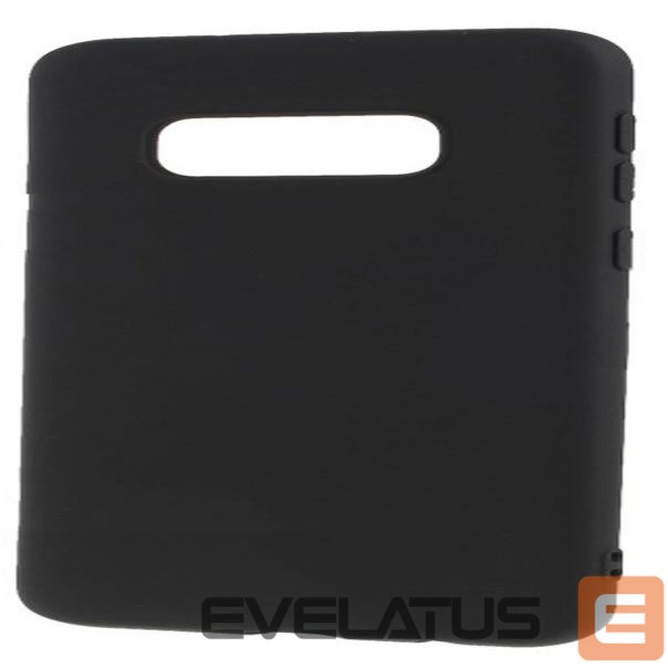 Tagakaaned Evelatus Samsung S10e Nano Silicone Case Soft Touch TPU Black