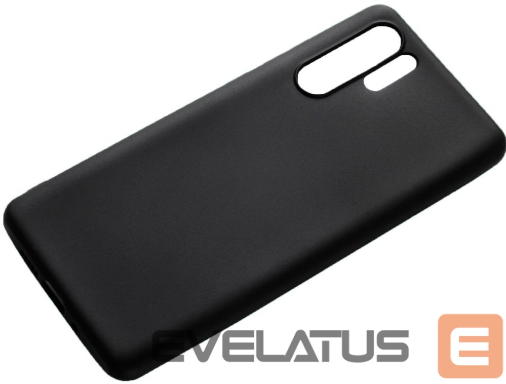 Tagakaaned Evelatus Huawei P30 Pro Nano Silicone Case Soft Touch TPU Black
