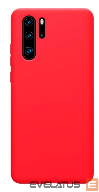 Tagakaaned Evelatus Huawei P30 Pro Nano Silicone Case Soft Touch TPU Red