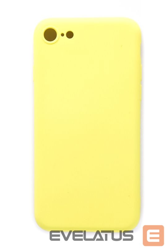 Tagakaaned Evelatus Apple iPhone 7/8 Nano Silicone Case Soft Touch TPU Yellow