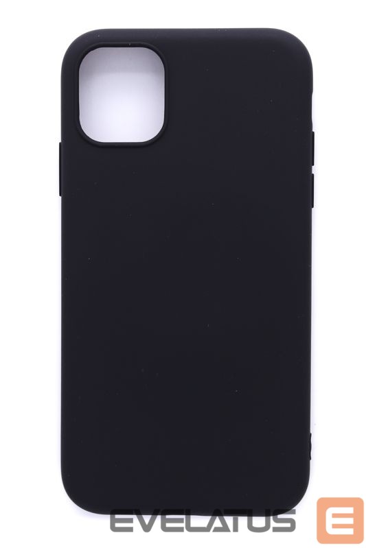 Tagakaaned Evelatus Apple iPhone 11 Pro Max Nano Silicone Case Soft Touch TPU Black
