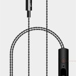 Kõrvaklapid USAMS Universal EP-20 Flat Perfume Stereo Headset 3,5mm Black