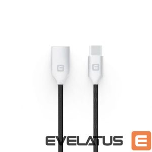 Kaabel Evelatus - Evelatus Data Cable for Type-C devices TPC06 1m Black