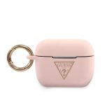 Korpus kõrvaklappidele Guess  AirPods Pro Triangle Silicone Case Pink