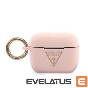 Korpus kõrvaklappidele Guess  AirPods Pro Triangle Silicone Case Pink