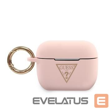 Korpus kõrvaklappidele Guess AirPods Pro Triangle Silicone Case Pink