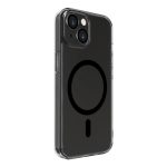 Tagakaaned Evelatus Apple iPhone 15 Clear Case With MagSafe and Camera Protection Transparent Black
