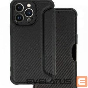 Kaaned - kaaned iLike Samsung GALAXY A54 5G KABURA RAZOR CARBON BOOK Black