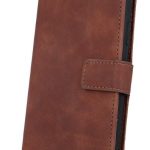 Kaaned - kaaned iLike Samsung Galaxy A54 5G Smart Velvet case Brown