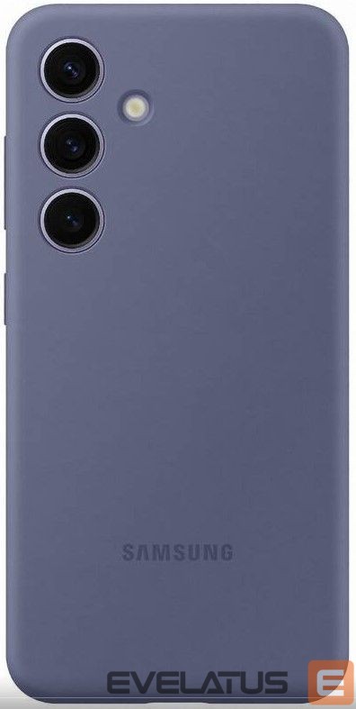 Tagakaaned Samsung - Galaxy S24 Silicone Cover Case Violet