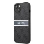 Tagakaaned Guess Apple iPhone 13 Mini Printed Stripe Case Grey
