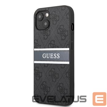 Tagakaaned Guess Apple iPhone 13 Mini Printed Stripe Case Grey
