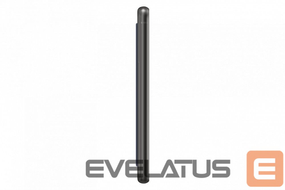 Tagakaaned Samsung Galaxy S21 FE Clear Strap Cover Case Dark Gray