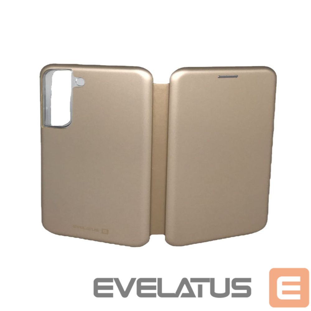 Kaaned - kaaned Evelatus Samsung S22 Book Case Gold