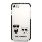 Tagakaaned Karl Lagerfeld Apple iPhone 7/8/SE2020/SE2022 TPE Karl and Choupette Kryt White