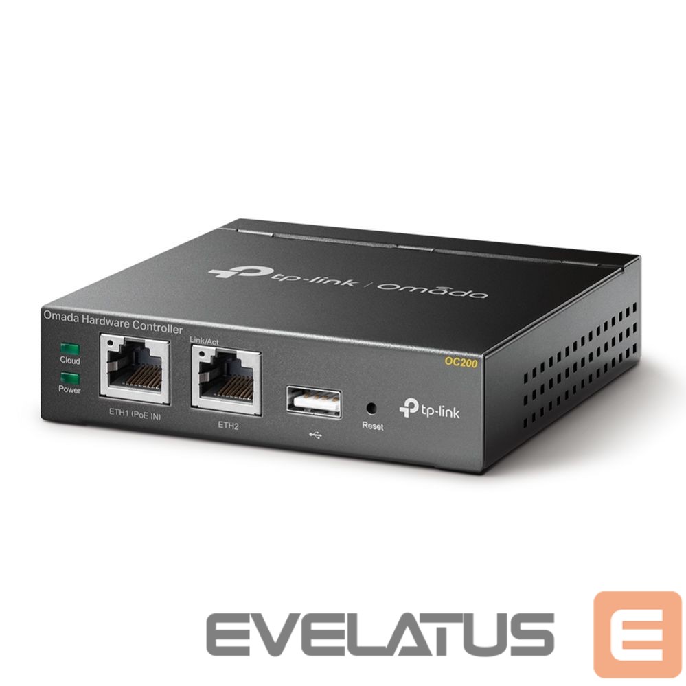 Võrgulülitid TP-Link Omada Hardware Controller OC200 10/100 Mbit/s, Ethernet LAN (RJ-45) ports 2, PoE in