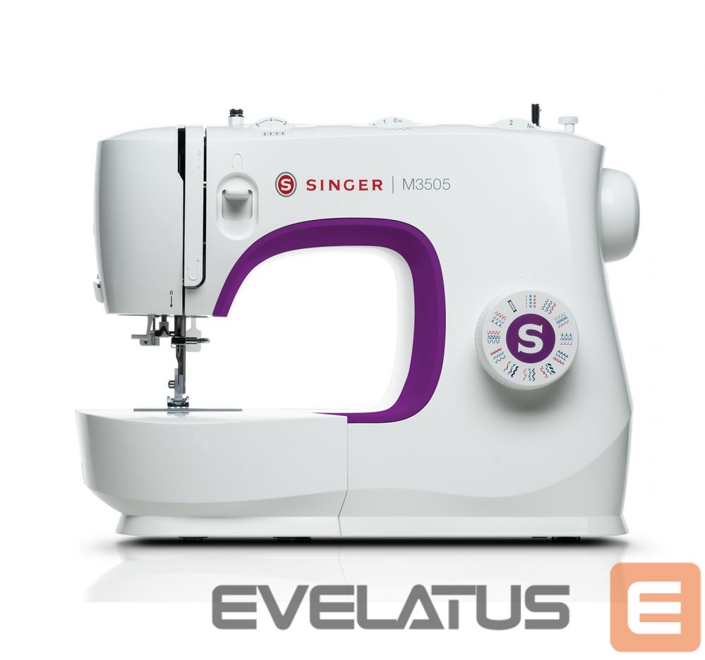 Muud väikesed kodumasinad Singer Sewing Machine M3505 Number of stitches 32, Number of buttonholes 1, White